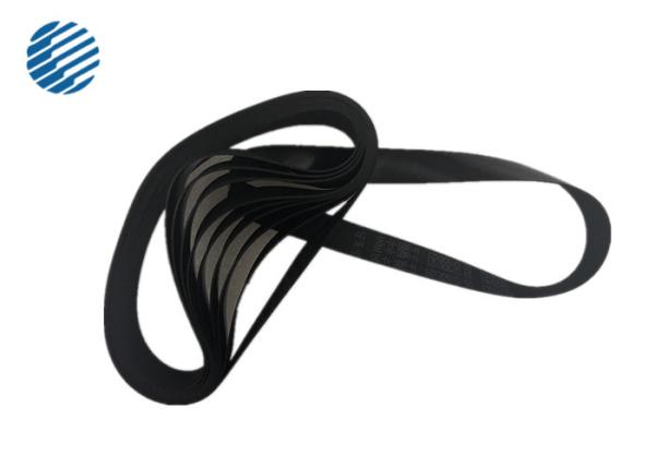 1750044961 Black ATM Machine Parts Wincor Flat Belt For Stacker