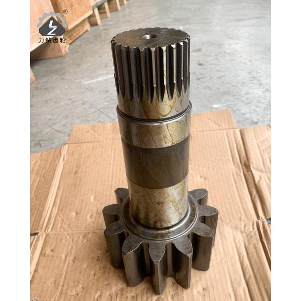 SH265 Swing Pinion Shaft Final Drive 12 Teeth Excavator Swing Gearbox