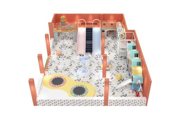 Customizable Safety Childrens Indoor Play Equipment Commercial Indoor Soft Play Equipment