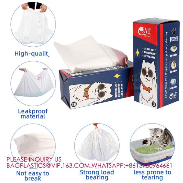 Bio Eco Pet Cat Quick Clean Up Waste Cat Litter Biodegradable Cat Litter Mat Packing Bag