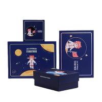 Caja de empaquetado del regalo colorido de los cosméticos de Recycable de la caja de regalo de Star Trek del rectángulo