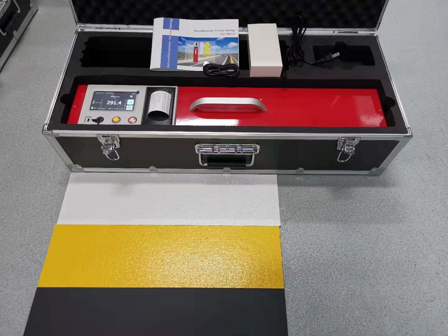 Запатентованная оптическая система Retroreflectometer на дорожные разметки одна ключевая тарировка
