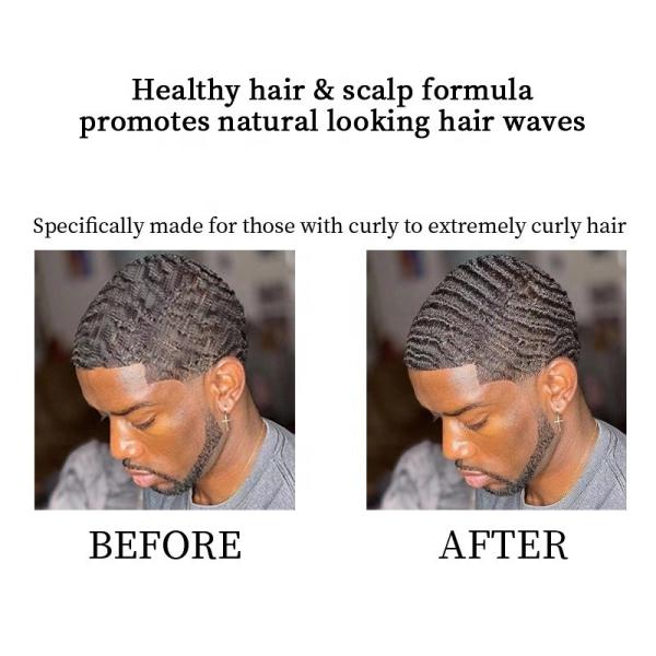 Hypoallergenic Strong Hold Hair Wax Gel for Men Alcohol Free and Organic Formula