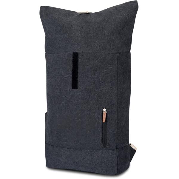 RPET Vintage Roll Top Backpack Sturdy Rolltop Laptop Backpack Waterproof