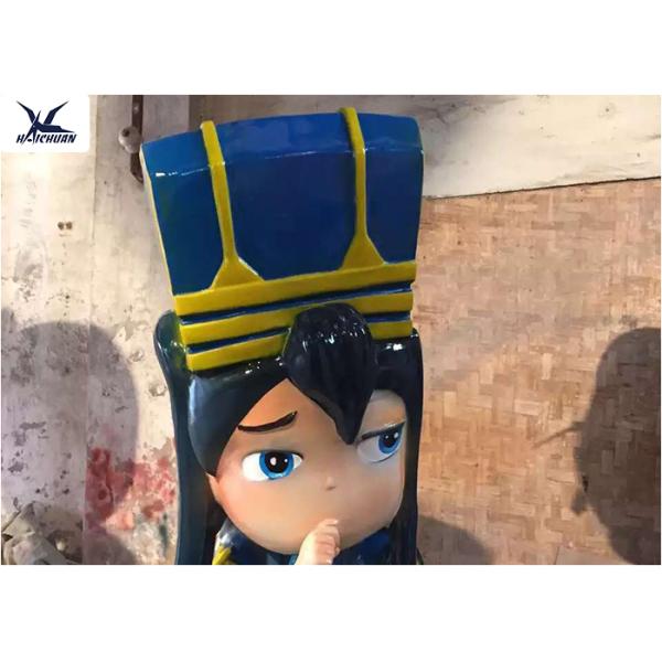 Outside Life Size Customized Fiberglass Figure Statue For Shopping Plaza