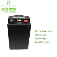 CTS lifepo4 battery pack 48v 20ah 60v 40ah ebike scooter motorcycle lithium ion battery pack
