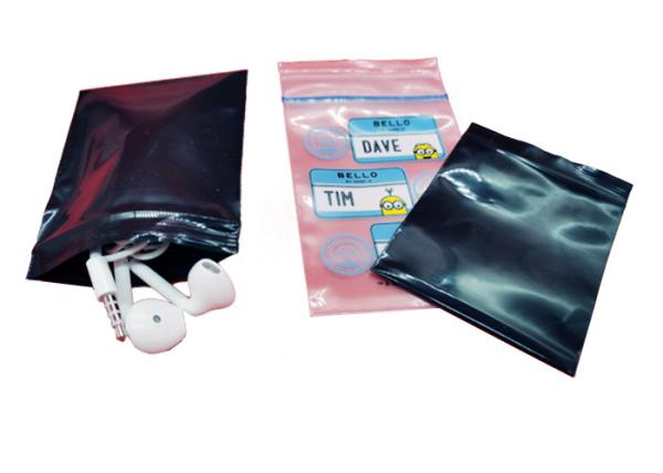 Air Tight Resealable Zip Bags Moisture Proof Zip Lock Pouch Packaging