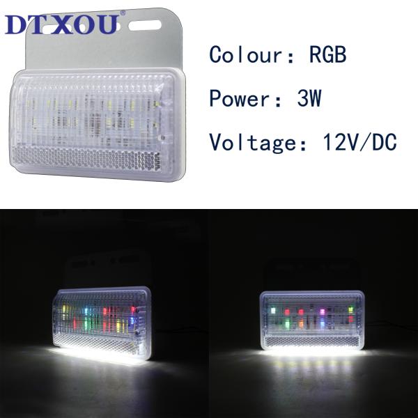 110*104mm Iron Plate Waterproof 21pcs Leds Strobe Flash Led Anti-fog Light For Trucks