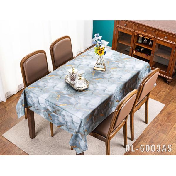 120 дюймовый круглый рождественский платок из ПВХ Нефтяной и нержавеющий для квадратного стола