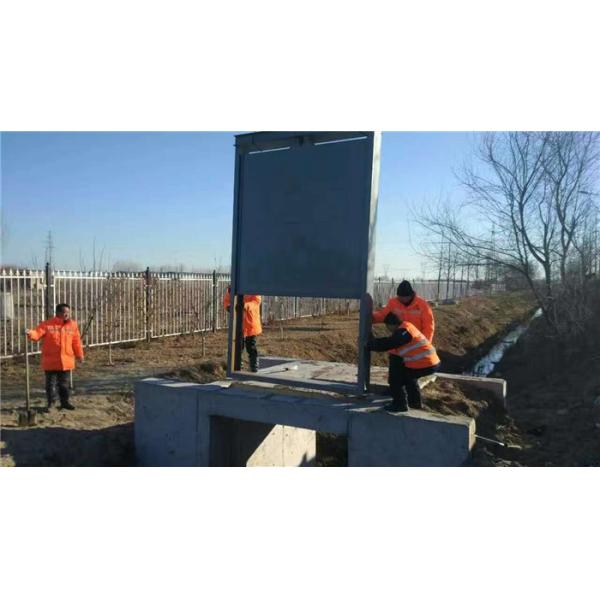 Stainless Steel Sluice Gate Wall Mounted For Hydropower System / Open Channels