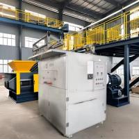 Sistema de control de botones Máquina de trituración de plástico de acero inoxidable para triturar y reciclar