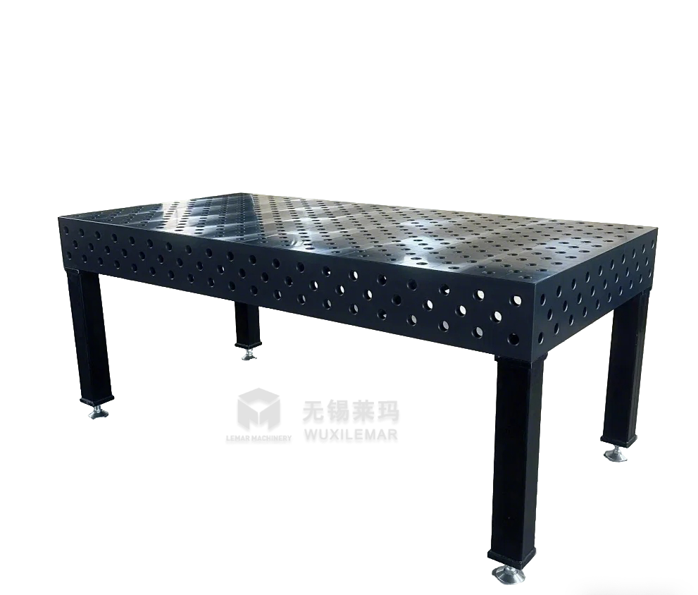 3D Welding table 3000 x1500 x100mm Nitrided Finish 12mm Table Plate 16mm Hole