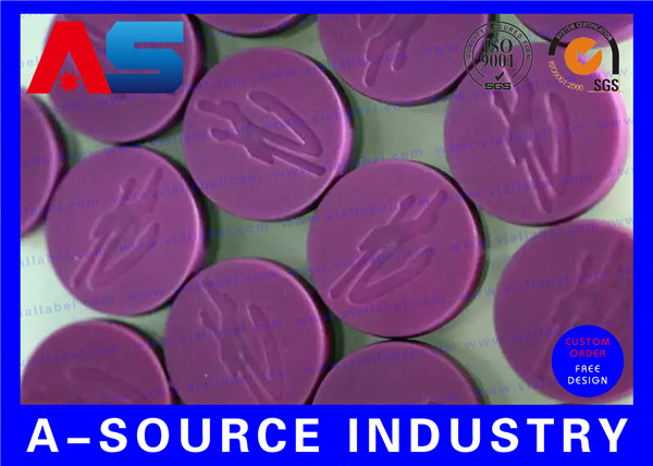 Custom Aluminum-Plastic Caps (13mm/20mm) Engraved Pharmaceutical Logo And Words