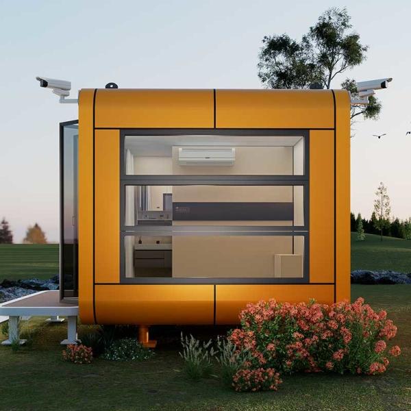 38 M² Prefabricated Capsule House with Thermal Insulation