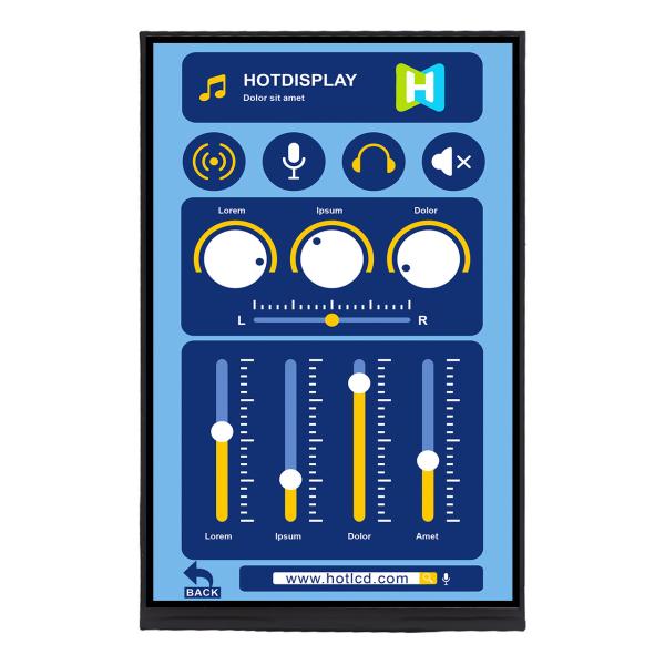 7 Inch Monitors 1280x800 TFT LCD Display Manufacturer For Appliances