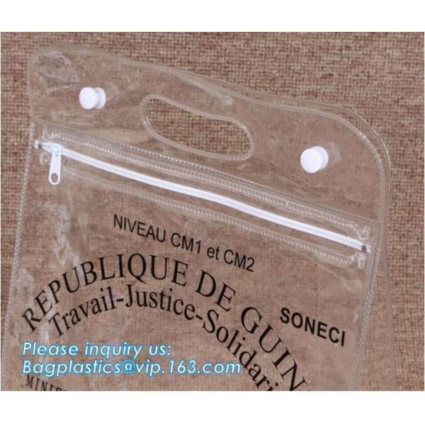 custom print clear pvc plastic waterproof document bag,Shining stars Transparent PVC File Folder Document Filing Bag Cos