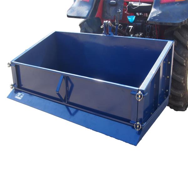 120cm 86kg Agricultural Farm Trailer 20hp Tractor Transport Box