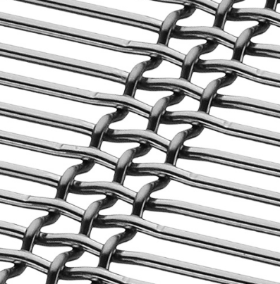 High Strength Steel Pre Crimped Mesh Woven Wire 3mm Thick