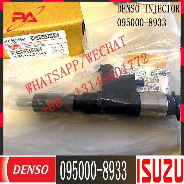 Para el inyector de combustible común diesel del carril de ISUZU 4HK1 8-98160061-3 095000-8933
