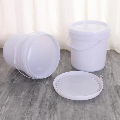 Lightweight Storage Round Plastic Bucket With Handles 5-30 Gallons