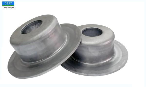3mm Pressed Flange Nylon PA6 Bearing End Cap Labyrinth Shaft Seal