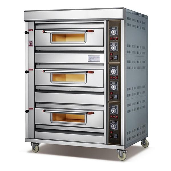 250 KG Professional Baking Ovens Small Size Gas and Electric Deck Pizza Oven for Bakery
