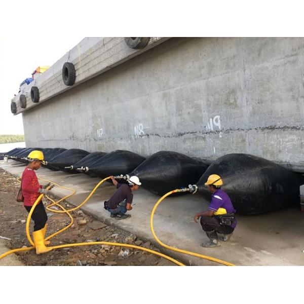 Рабочее давление Надувные морские подушки воздушного давления цилиндрической формы спасательные подушки воздушного давления