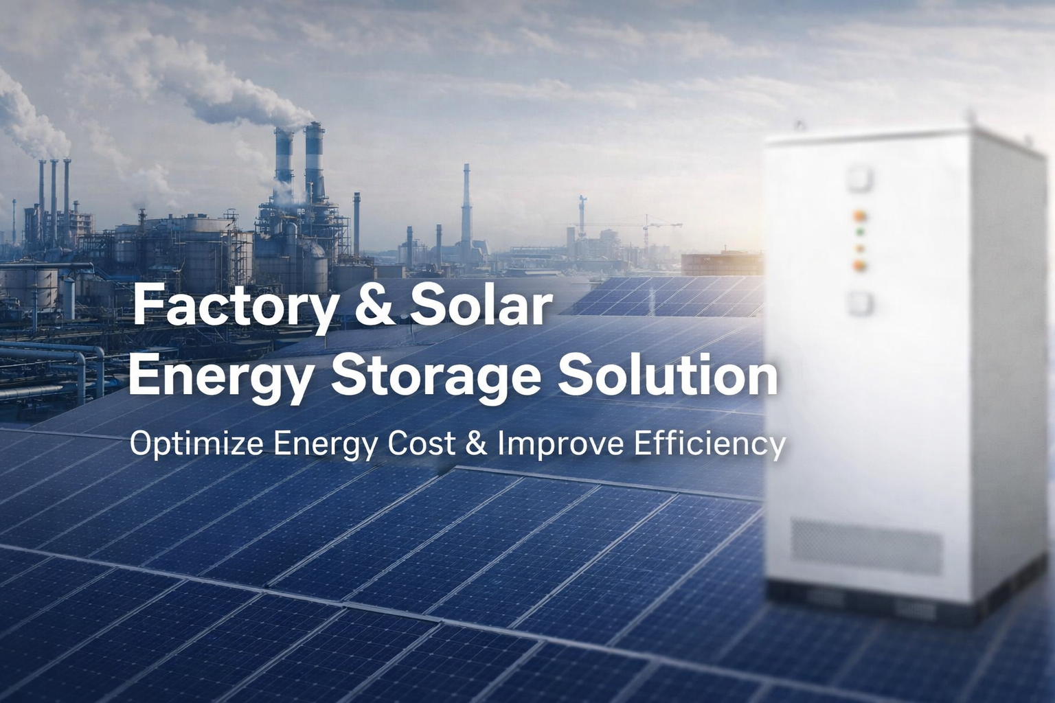 261kWh Liquid Cooling LiFePO4 Battery Energy Storage System 125kW Industrial Commercial BESS for Factory Solar Projects
