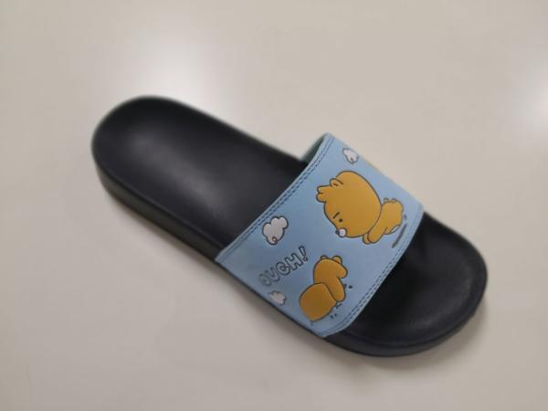 High Quality Slide Sandals Cute Rubber Upper Eva Sole Kids Slippers Cartoon TIANO