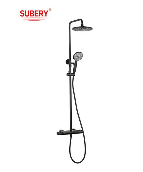 Pexmax Luxury Thermostatic Chrome Bathroom Shower Set