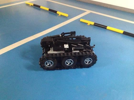 90kg Flexible Remote Bomb Disposal Machine Robot Aircraft Grade Aluminum Alloy