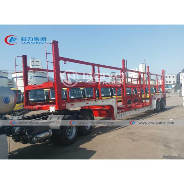 2 / 3 Axle Semi Truck Trailers For SUV Transport