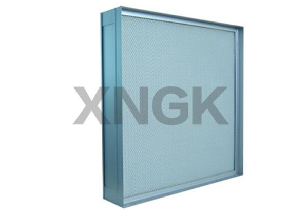 Knife Edge Water Resistant Hepa ULPA Air Filter FiberGlass Media Neoprene Gasket