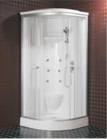 Cabine incurvée 900*900*2150 de douche de vapeur de verre trempé