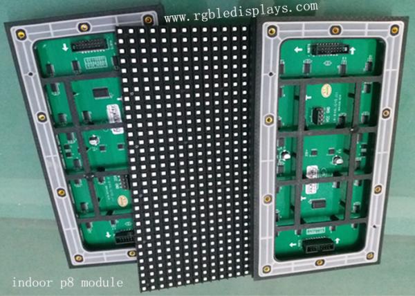 1R1G1B レンタル 室内広告 LEDディスプレイ 256*128mm モジュール 6500cd/sqm 明るさ