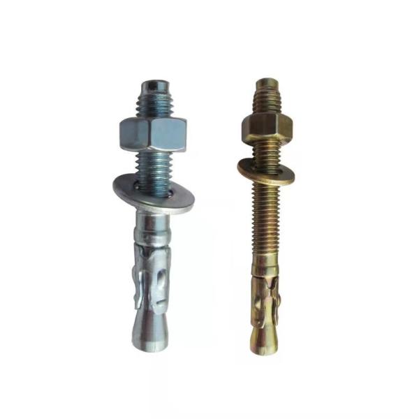 A4 Expansion Bolt Carbon Steel Stainless Wedge Anchor Hex Bolts And Flange Nuts