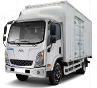 Camion léger électrique pur fermé de Van Truck 100KM/H de gamme de 310KM