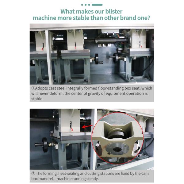 AL PL Blister Packing Machine Automatic Pill Tablet DPP