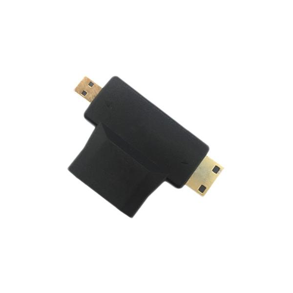 Kico K-GE002 2 in 1 Micro HDTV Mini HDTV to HDTV Male to Famale Adapter Gender  Changer