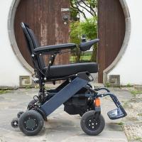 Peso ligero portátil plegable de la silla de ruedas eléctrica del neumático de la PU