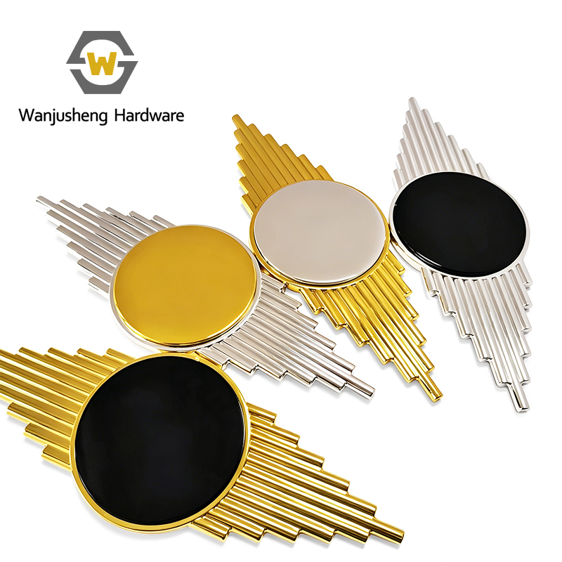 Plastic Hardware Decorative Buttons for Sofas Upholstered Furniture & Bedheads Gold and Silver Two-Tone Decorative Accessories