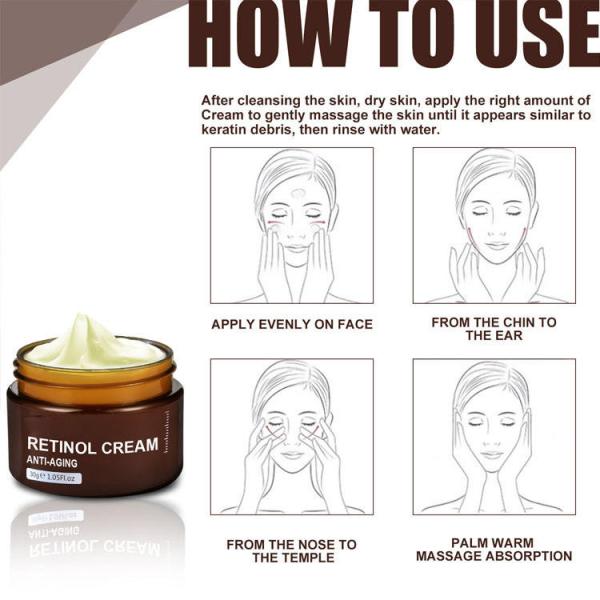 Whitening Bright Face Cream Anti Aging Remove Wrinkles Hyaluronic Acid Eye Cream