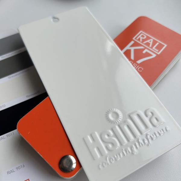 RAL 9010 Pure White Smooth Glossy Electrostatic Powder Coating Paint for Sheet Metal