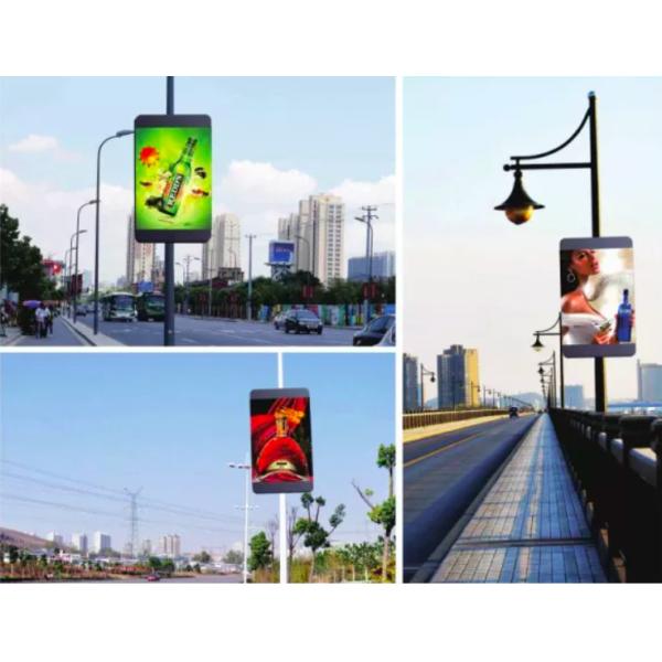 Smart City Road Street Pole Led Display Billboard P2.5 P3 P4 P5 P6 P8 Outdoor