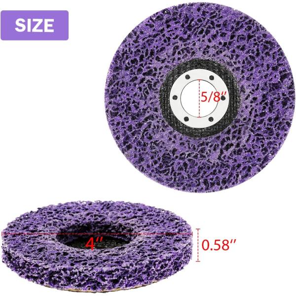 Paint Fiberglass Stripping Cleaning Grind Disc Backing Strip Disc Metal Abrasive Disc Tools Flap