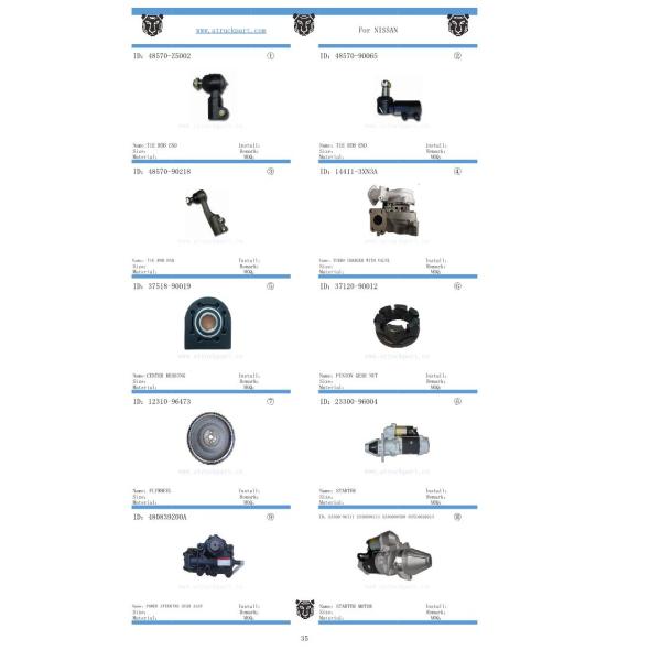 Japanese Truck Parts Gear Counter Shaft 32212-80g04 for Ud Qd32