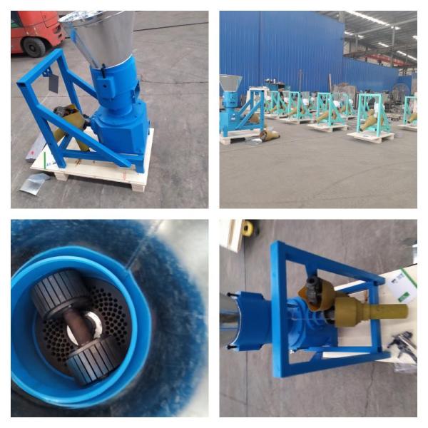 машины лепешки машины 350-450KG/H PTO лепешки биомассы 55hp продолжительность жизни деревянной длинная