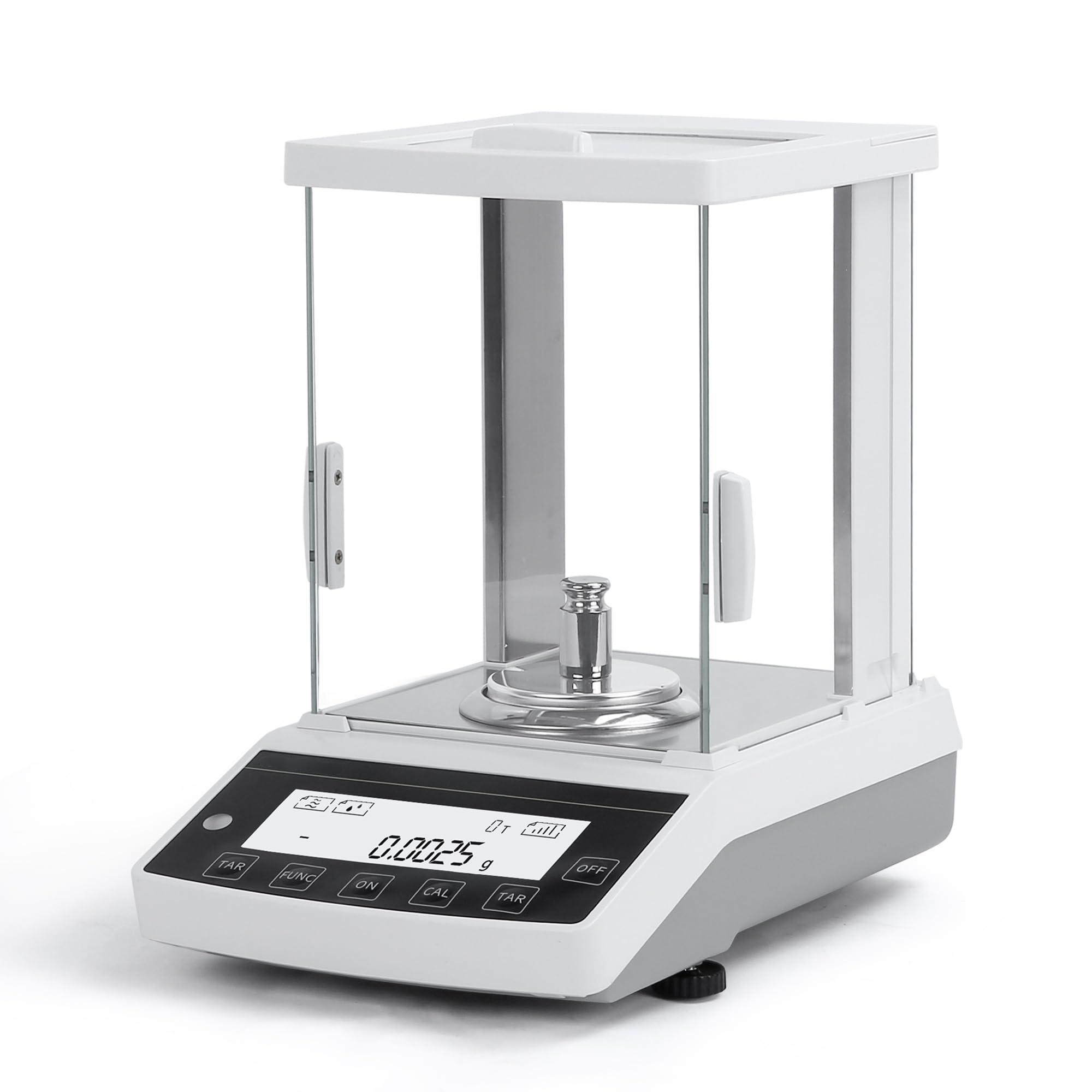 Cenlee High Precision 500gx0.001g Accuracy Analytical Balance Big LCD Display 12 Months Warranty RS232 Interface Customizable