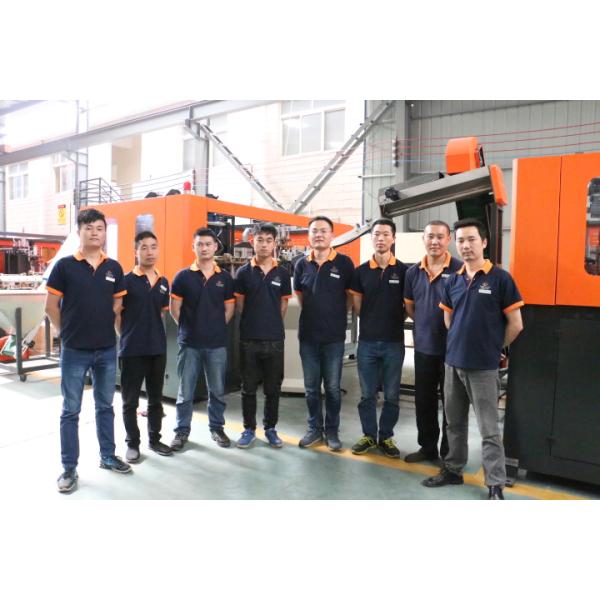 PET Bottle Stretch Plastic Bottle Making Machine Four Cavity Fully Automatic