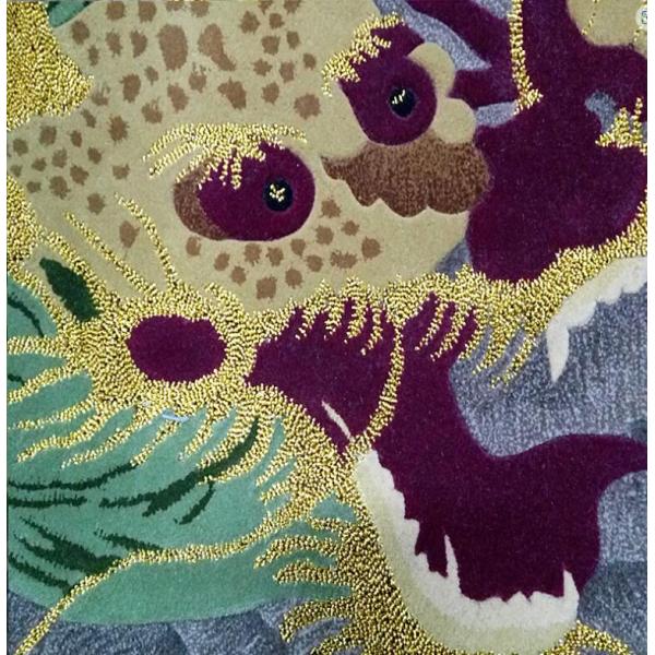 Thickened Acrylic Commercial Floor Mat Wool Manhand Customized Hand Lance